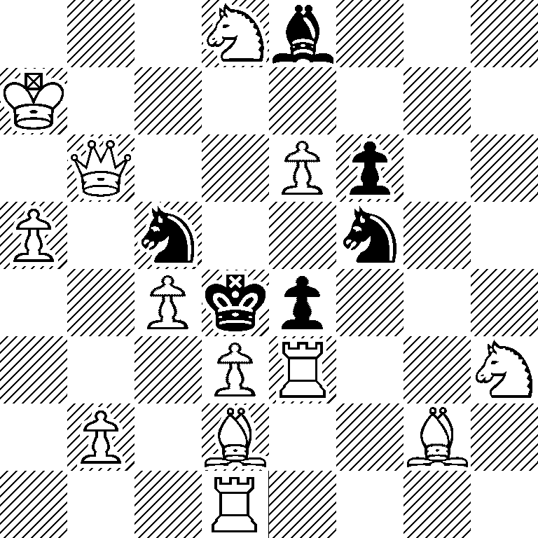 3Nb3/K7/1Q2Pp2/P1n2n2/2Pkp3/3PR2N/1P1B2B1/3R4
