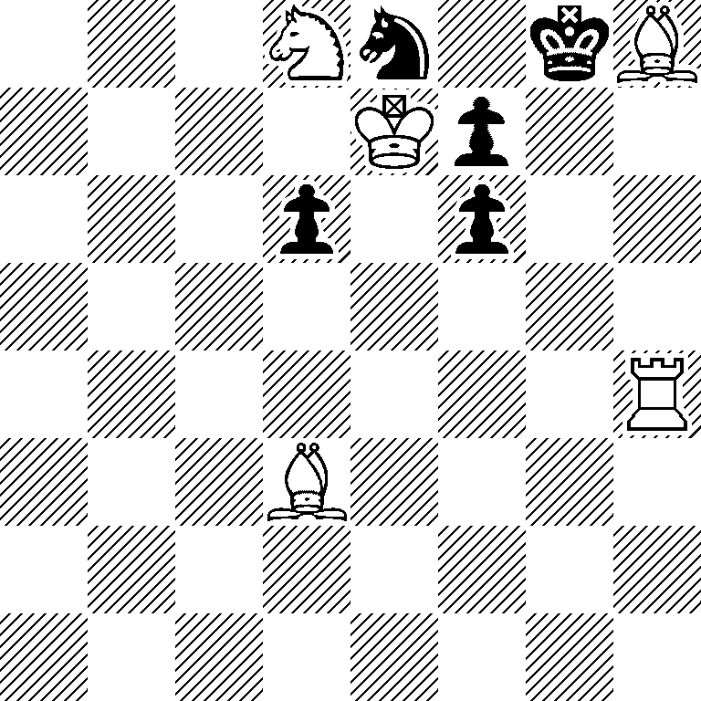 3Nn1kB/4Kp2/3p1p2/8/7R/3B4/8/8