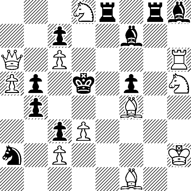 3Nr1rb/2p2b2/Q1P4R/Pp1k1p1N/1p3B2/2pP4/n1P4K/5B2
