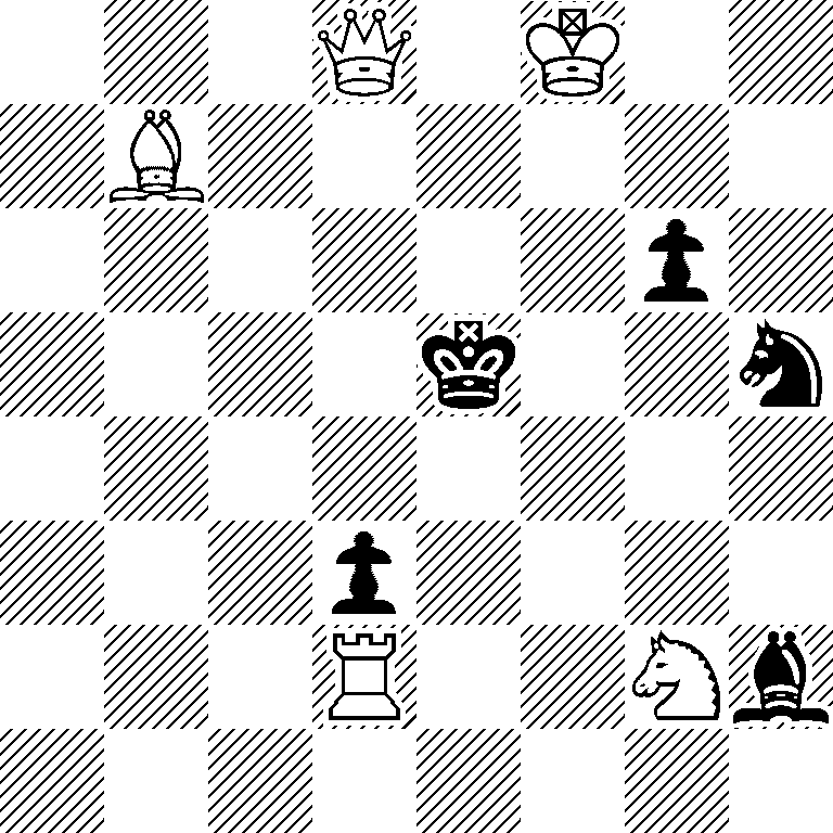 3Q1K2/1B6/6p1/4k2n/8/3p4/3R2Nb/8