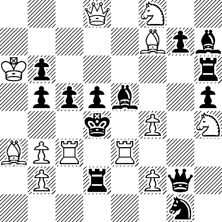 3Q1N2/5Bpb/Kp5r/1pppb2p/3k1P1N/BPR1R3/1P1r1Pq1/6n1