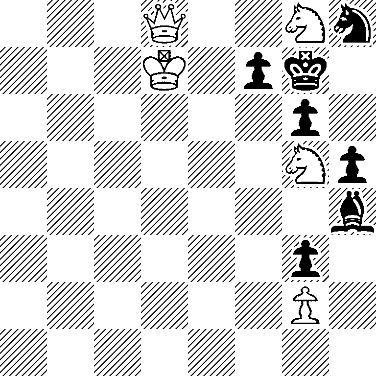 3Q2Nn/3K1pk1/6p1/6Np/7b/6p1/6P1/8