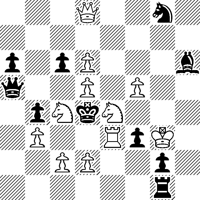 3Q2n1/8/p1pP3b/q2P1P2/1pNkN3/1P2RpK1/2PP2p1/6r1