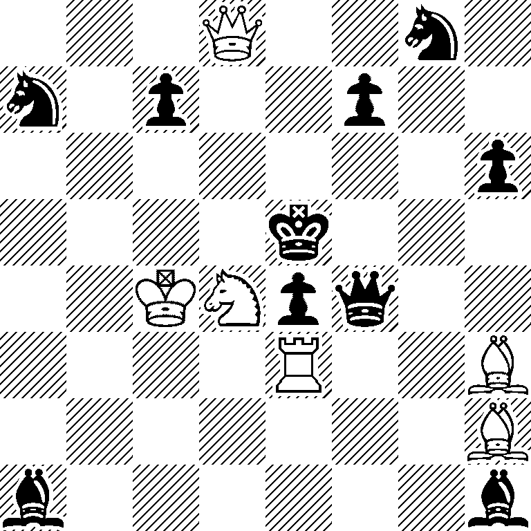 3Q2n1/n1p2p2/7p/4k3/2KNpq2/4R2B/7B/b6b
