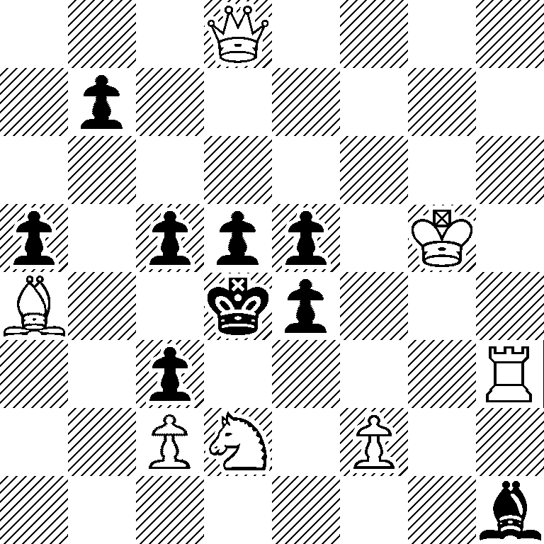 3Q4/1p6/8/p1ppp1K1/B2kp3/2p4R/2PN1P2/7b