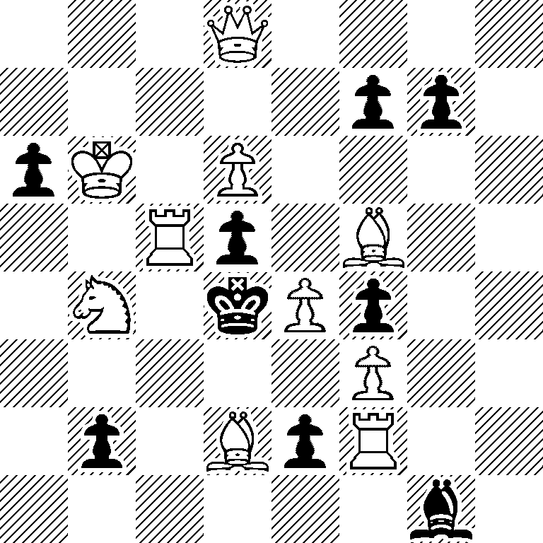3Q4/5pp1/pK1P4/2Rp1B2/1N1kPp2/5P2/1p1BpR2/6b1