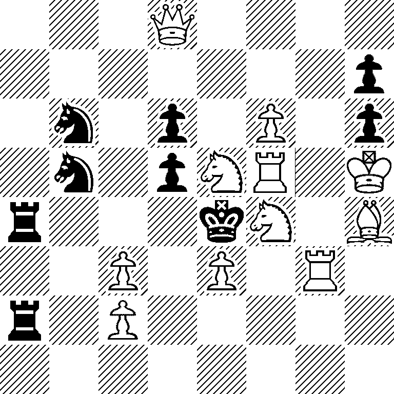 3Q4/7p/1n1p1P1p/1n1pNR1K/r3kN1B/2P1P1R1/r1P5/8