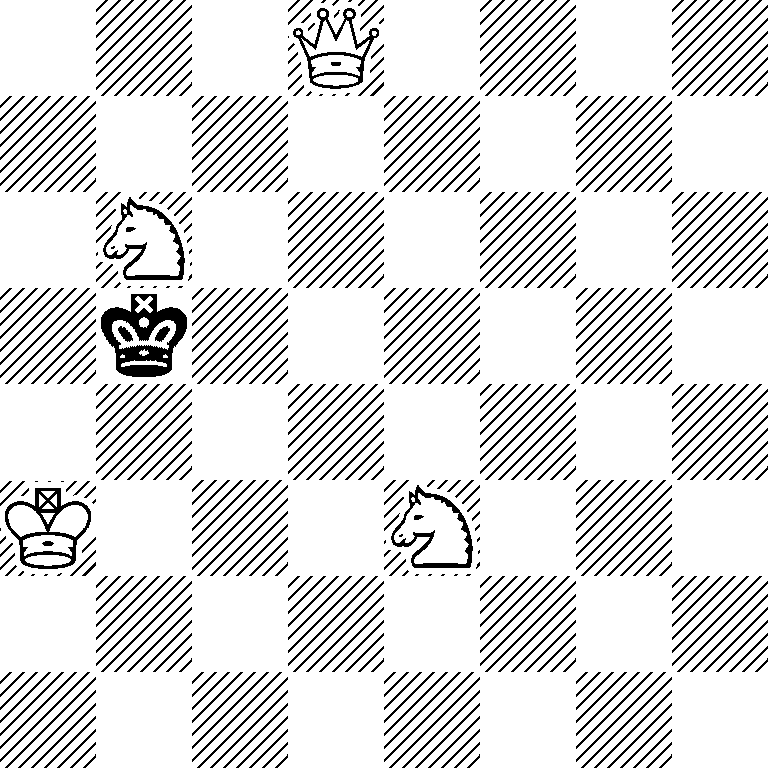 3Q4/8/1N6/1k6/8/K3N3/8/8