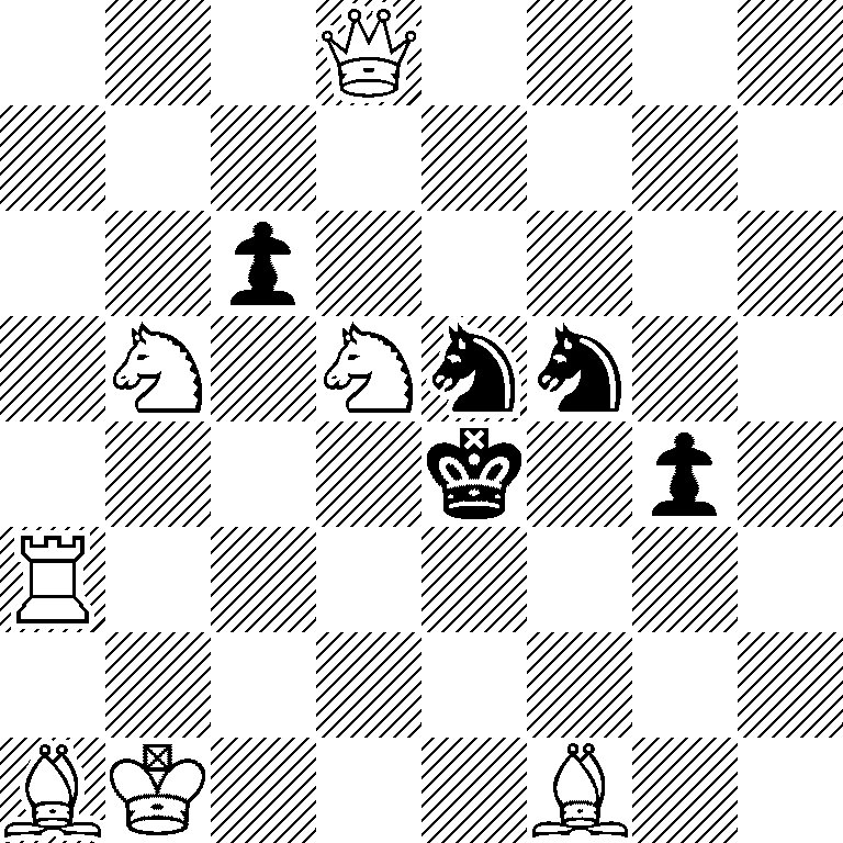 3Q4/8/2p5/1N1Nnn2/4k1p1/R7/8/BK3B2