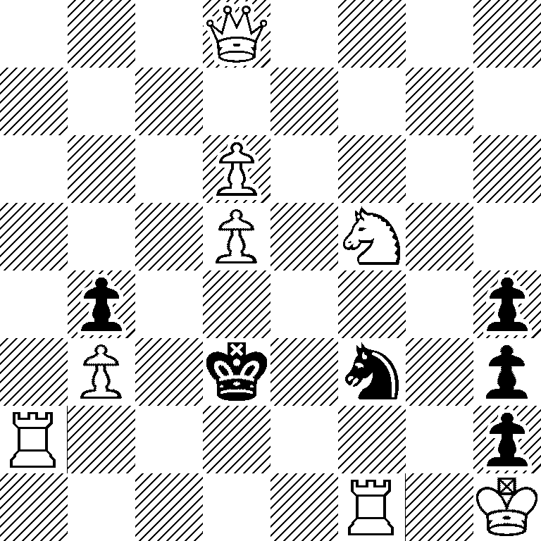 3Q4/8/3P4/3P1N2/1p5p/1P1k1n1p/R6p/5R1K