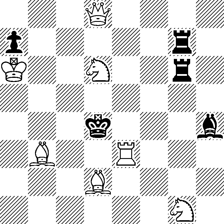 3Q4/p5r1/K2N2r1/8/3k3b/1B2R3/3B4/6N1