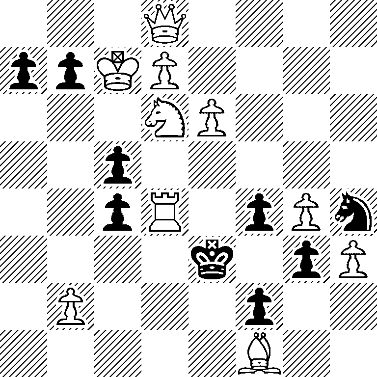 3Q4/ppKP4/3NP3/2p5/2pR1pPn/4k1pP/1P3p2/5B2