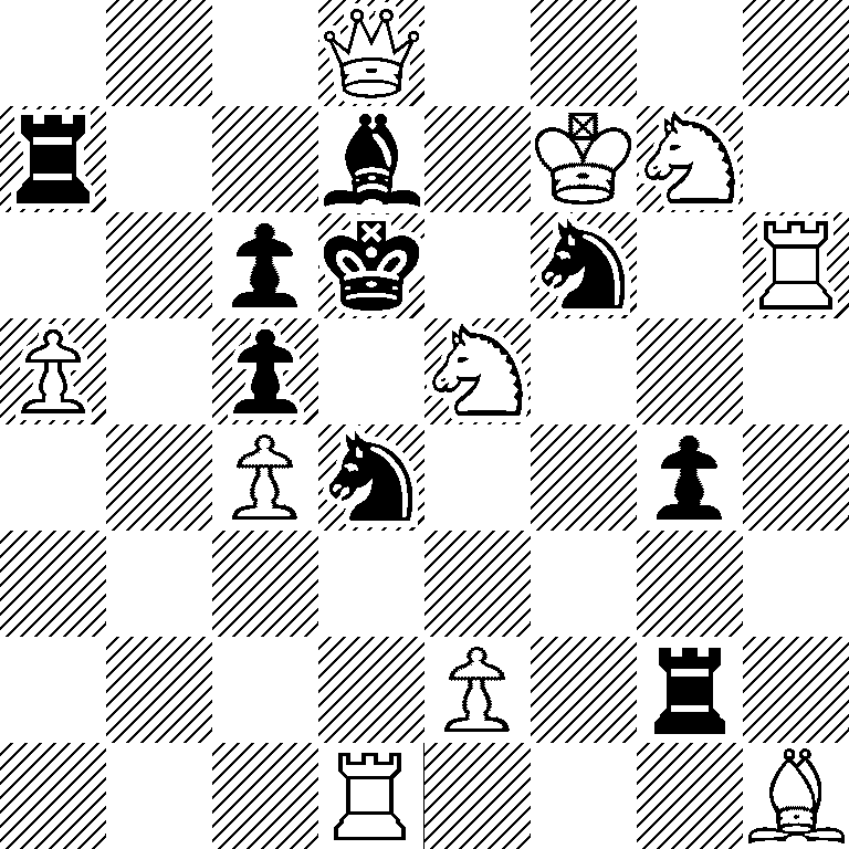 3Q4/r2b1KN1/2pk1n1R/P1p1N3/2Pn2p1/8/4P1r1/3R3B