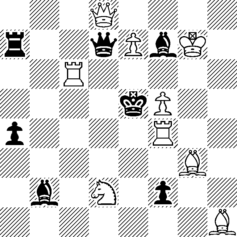 3Q4/r2qPbK1/2R5/4kP2/p4R2/6B1/1b1N1p2/7B