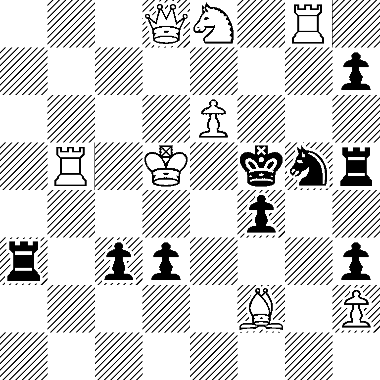3QN1R1/7p/4P3/1R1K1knr/5p2/r1pp3p/5B1P/8