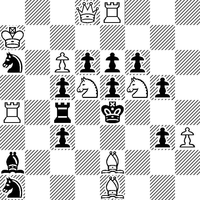 3QR3/K7/n1Pppp2/2pNpNp1/R1r1k3/2p3pP/b3B3/n3B3