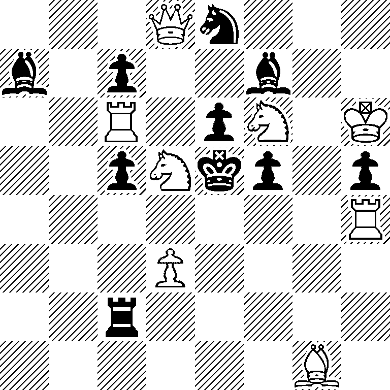 3Qn3/b1p2b2/2R1pN1K/2pNkp1p/7R/3P4/2r5/6B1