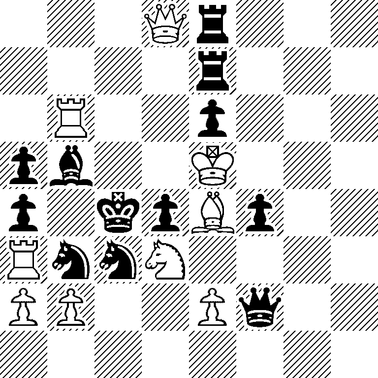 3Qr3/4r3/1R2p3/pb2K3/p1kpBp2/RnnN4/PP2Pq2/8