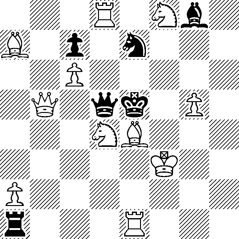 3R1Nb1/B1p1n3/2P5/1Q1qk1P1/3NB3/5K2/P7/r3R3