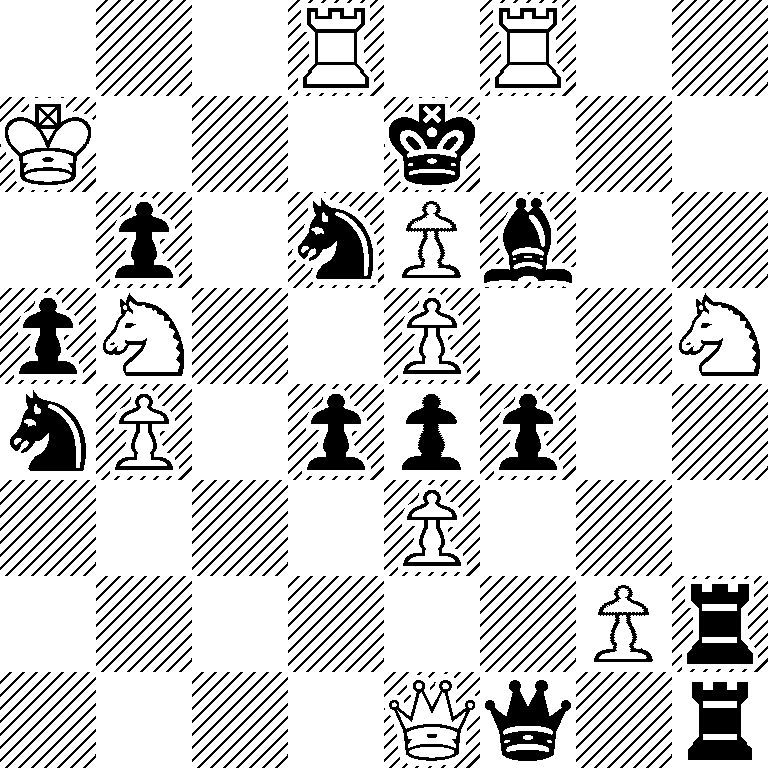 3R1R2/K3k3/1p1nPb2/pN2P2N/nP1ppp2/4P3/6Pr/4Qq1r