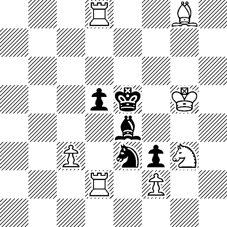 3R2B1/8/8/3pk1K1/4b3/2P1npN1/3R1P2/8