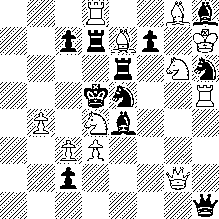3R2Bb/2prBp1K/4r1Nn/3kn2R/1P1Nb3/2PP4/2p3Q1/7q