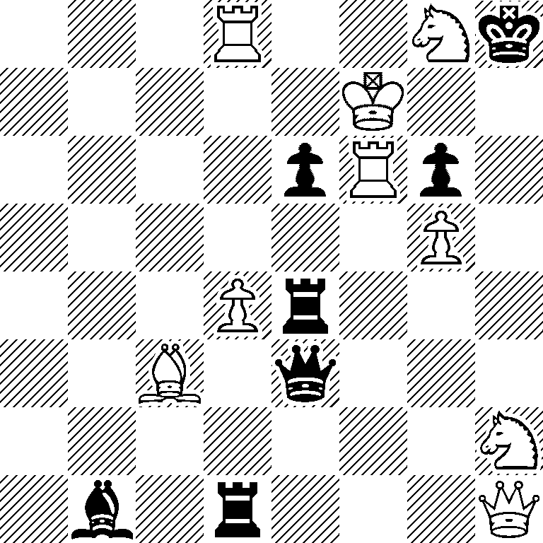 3R2Nk/5K2/4pRp1/6P1/3Pr3/2B1q3/7N/1b1r3Q