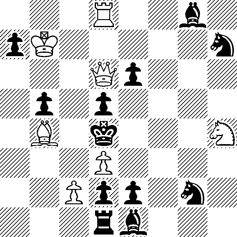 3R2b1/pK5n/3Qp3/1p1p4/1B1k3N/3P4/2Ppp1n1/3rb3
