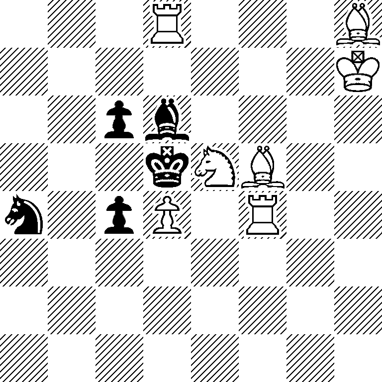 3R3B/7K/2pb4/3kNB2/n1pP1R2/8/8/8