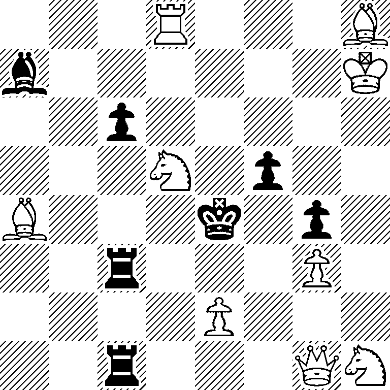 3R3B/b6K/2p5/3N1p2/B3k1p1/2r3P1/4P3/2r3QN