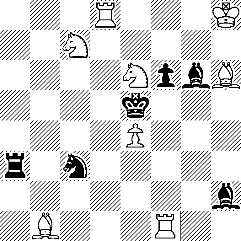3R3K/2N5/4NpbB/4k3/4P3/r1n5/7b/1B3R2
