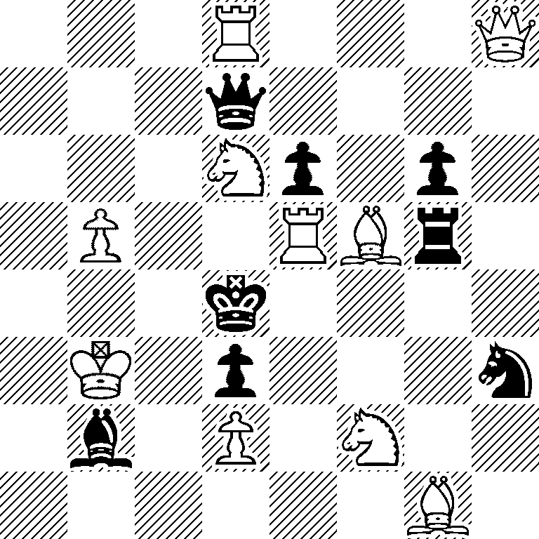 3R3Q/3q4/3Np1p1/1P2RBr1/3k4/1K1p3n/1b1P1N2/6B1