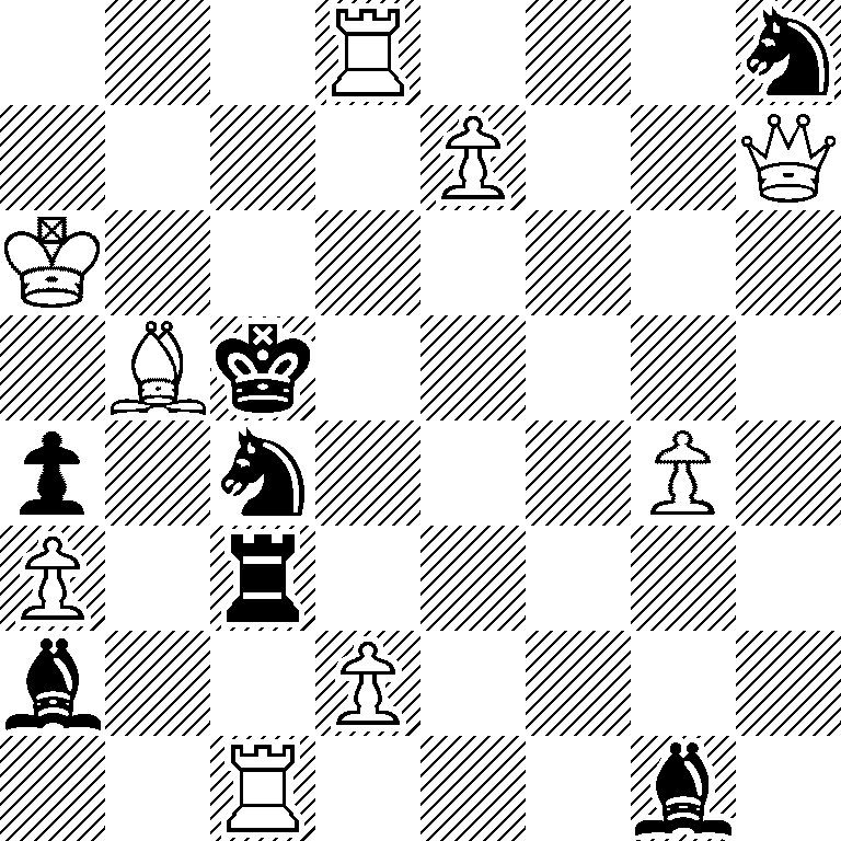 3R3n/4P2Q/K7/1Bk5/p1n3P1/P1r5/b2P4/2R3b1