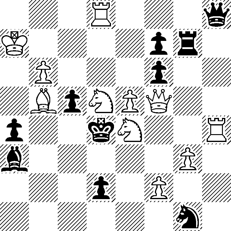 3R3q/K4pr1/1P3p2/1BpNPQ2/p2kN2R/b5P1/3p1P2/6n1