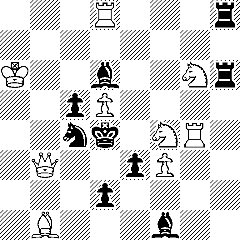 3R3r/8/K2b2Nr/2pP4/2nk1NR1/1Q2pP2/3p4/1B3b2