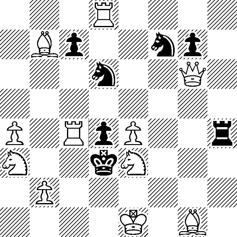3R4/1Bp2np1/3n2Q1/8/P1RpP2r/N2kN3/1P6/4K1B1