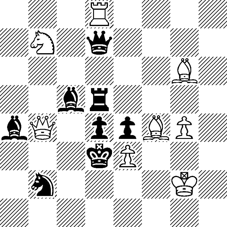 3R4/1N1q4/6B1/2br4/bQ1ppBP1/3kP3/1n4K1/8