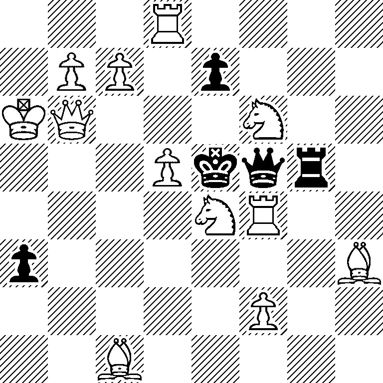 3R4/1PP1p3/KQ3N2/3Pkqr1/4NR2/p6B/5P2/2B5