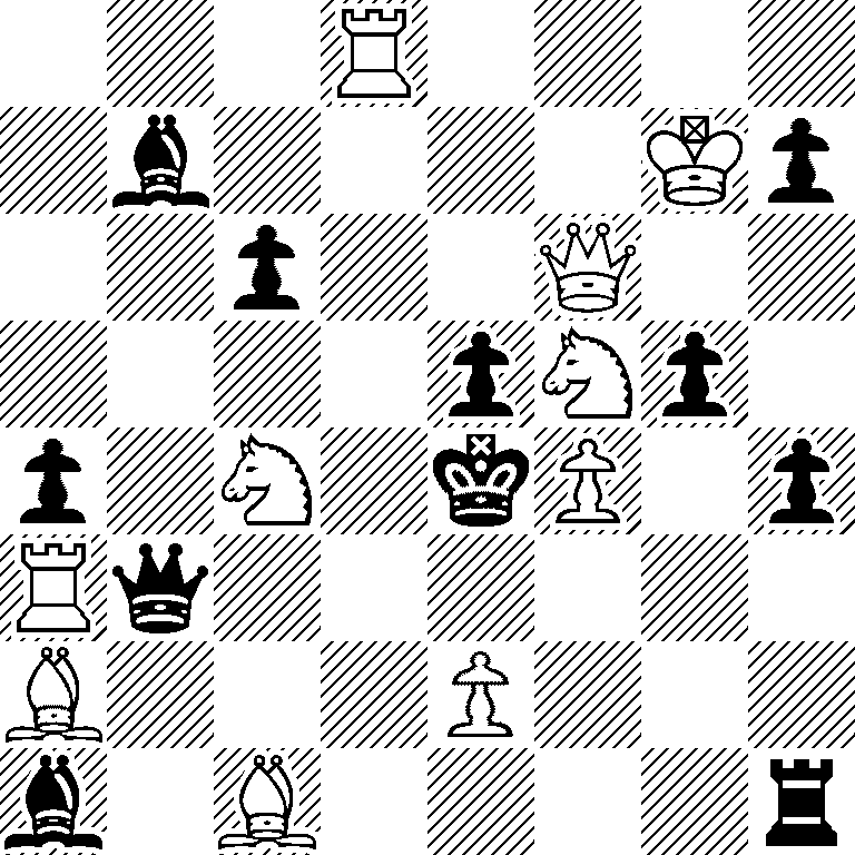 3R4/1b4Kp/2p2Q2/4pNp1/p1N1kP1p/Rq6/B3P3/b1B4r