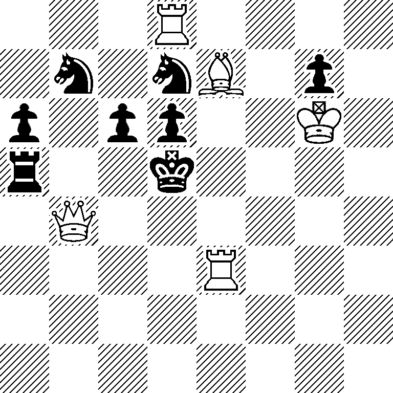 3R4/1n1nB1p1/p1pp2K1/r2k4/1Q6/4R3/8/8