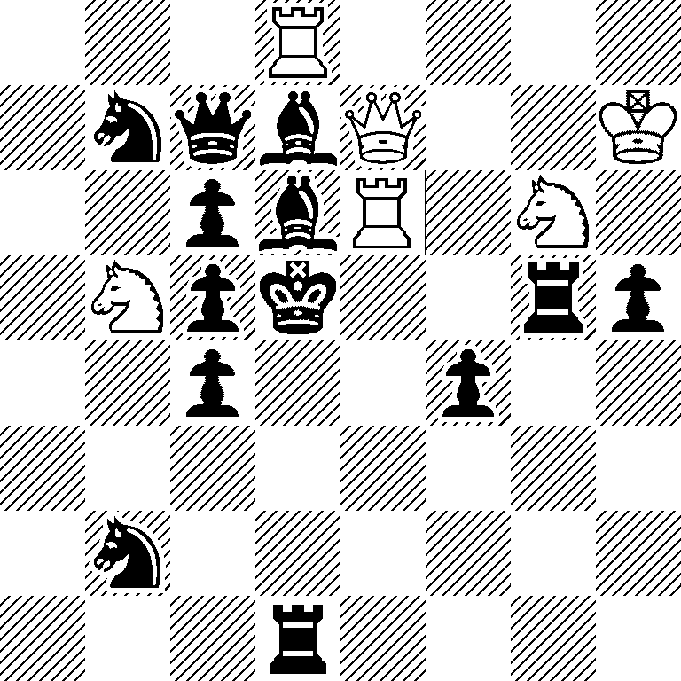 3R4/1nqbQ2K/2pbR1N1/1Npk2rp/2p2p2/8/1n6/3r4
