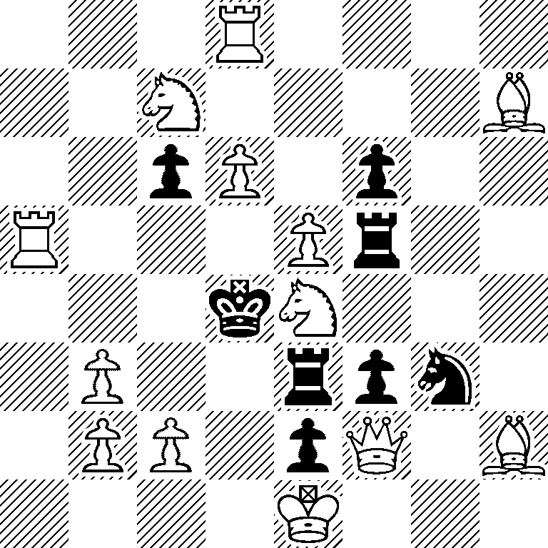 3R4/2N4B/2pP1p2/R3Pr2/3kN3/1P2rpn1/1PP1pQ1B/4K3