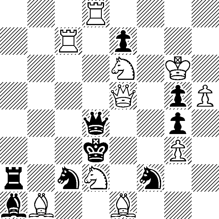 3R4/2R1p3/4N1K1/4Q1pP/3q2p1/3k2P1/r1nN1n2/bB2B3