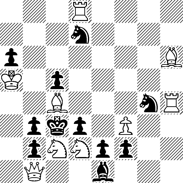 3R4/3n4/p6B/K1p5/2B3nR/1pkp1P2/1pNNpp2/1Q2b3