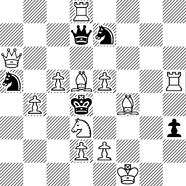 3R4/3qn3/Q7/n1PBP2R/1P1k1B2/3N3p/3PP3/5K2