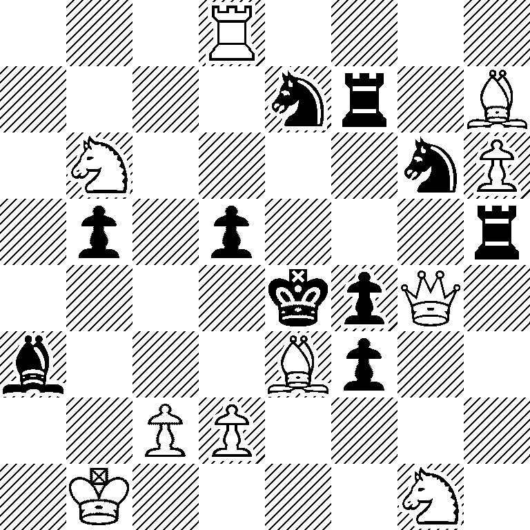 3R4/4nr1B/1N4nP/1p1p3r/4kpQ1/b3Bp2/2PP4/1K4N1