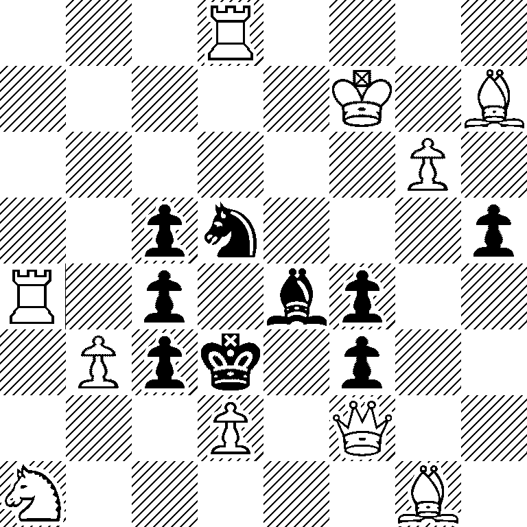 3R4/5K1B/6P1/2pn3p/R1p1bp2/1Ppk1p2/3P1Q2/N5B1