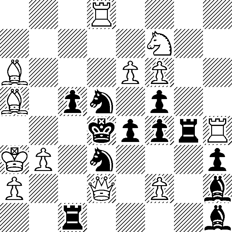 3R4/5N2/B3PP2/B1pn1p2/3kpprR/KP1n3p/P2Q1P1b/2r4b