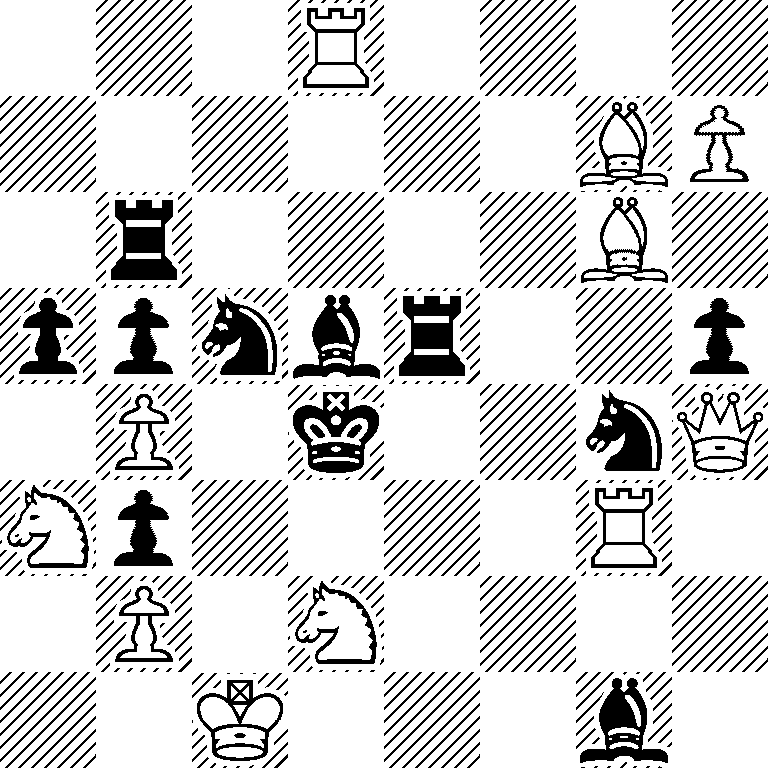 3R4/6BP/1r4B1/ppnbr2p/1P1k2nQ/Np4R1/1P1N4/2K3b1