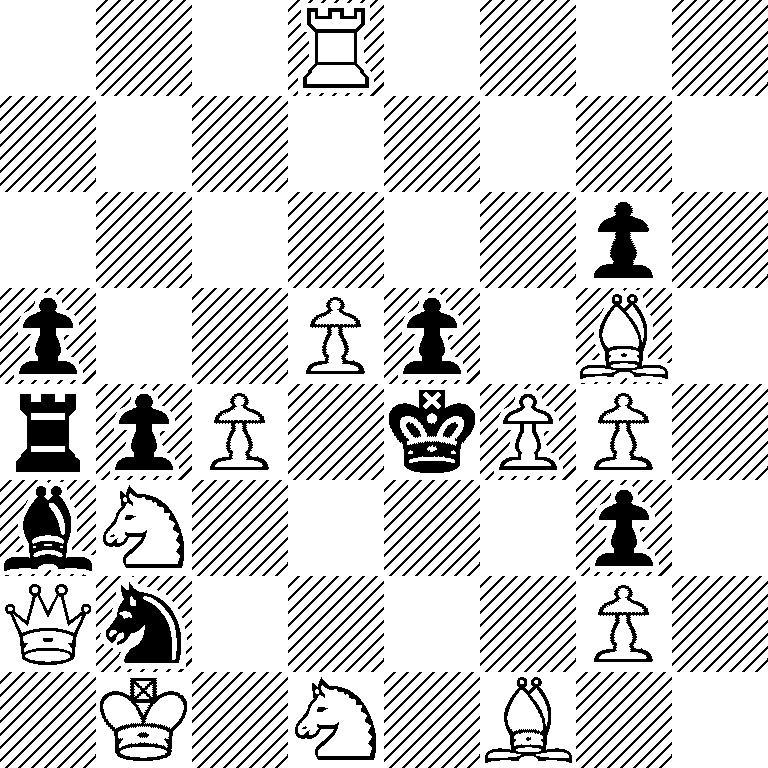 3R4/8/6p1/p2Pp1B1/rpP1kPP1/bN4p1/Qn4P1/1K1N1B2
